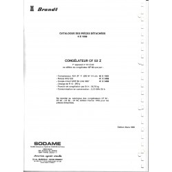 fiche technique CF 52 X