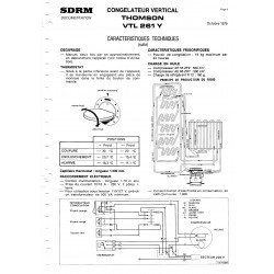 fiche technique bis VTL 261 Y