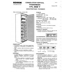 fiche technique VTL 362 Y