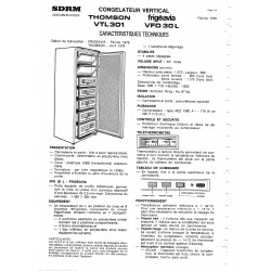 fiche technique VFD 30 L