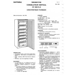 fiche technique CV 300 S 2