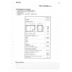 fiche technique bis CH 41 S