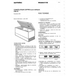 fiche technique CSH 31