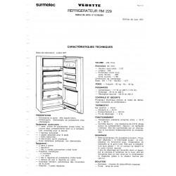 fiche technique RM 229