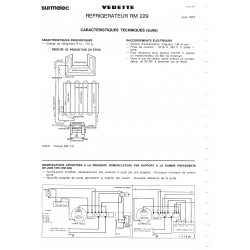 fiche technique bis RM 229