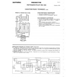 fiche technique  bis RM 308  D