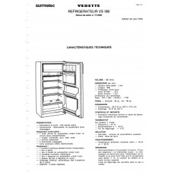 fiche technique VS 186