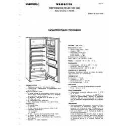 fiche technique  VM 308