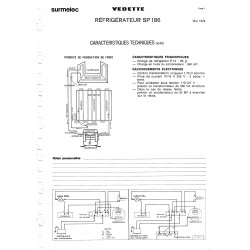 fiche technique bis SP 186