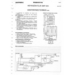 fiche technique bis SMP 265