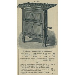 Cuisinière à gaz 294 Brachet Richard