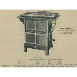 Cuisinière à gaz 134 Brachet Richard