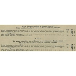 caractéristiques 134 134 bis