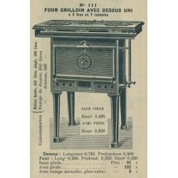 four grilloir N° 111 Brachet Richard