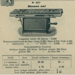 réchaud 387 Brachet Richard