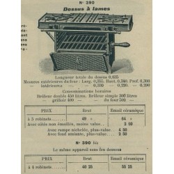 réchaud 390 Brachet Richard