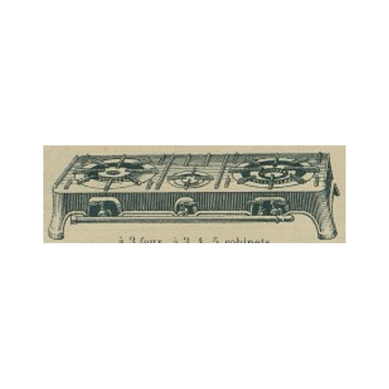 réchaud rectangulaire  N° 12
