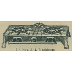 réchaud rectangulaire N° 11