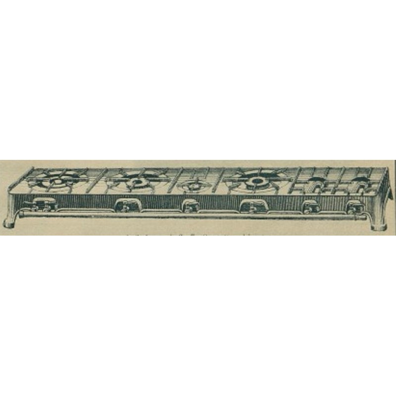 réchaud rectangulaire n° 16 B