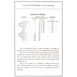 calorifère d’Alsace