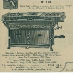 petite cuisinière 113 Brachet Richard