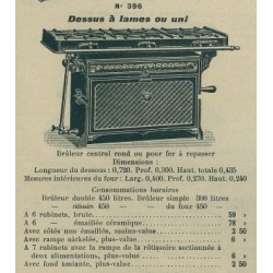 cuisinière n° 396
