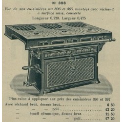cuisinière N° 398