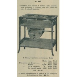 cuisinière N° 322