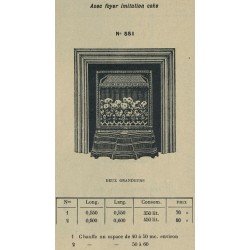 cheminée 551 Brachet Richard