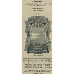 cheminée 623 Brachet Richard