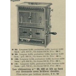 rôtissoire n°98 à 101 Brachet Richard