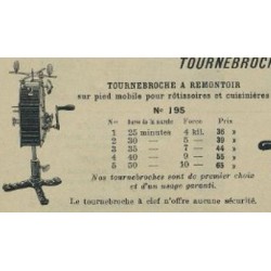 tourne broche N° 195