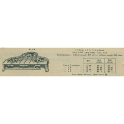 Réchaud d'angle N°18 Brachet Richard