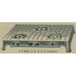 réchaud rectangulaire n° 156