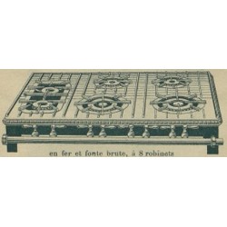 réchaud rectangulaire n° 22