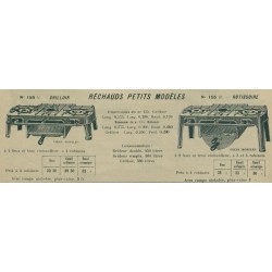Réchaud N° 155  G et R  Brachet Richard