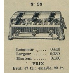 Réchaud Repasseuse n° 39