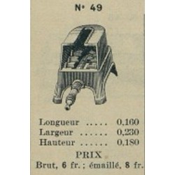 réchaud chapelier N° 49