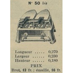 Réchaud Repasseuse n° 50 bis