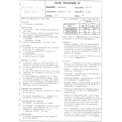 fiche technique NG 121