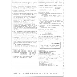 fiche technique bis NG 121