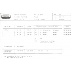 caractéristiques 2235