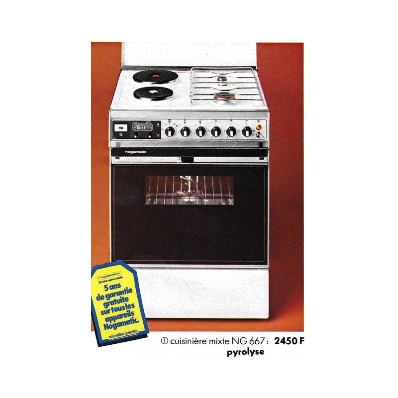 cuisinière NG 667 Nogamatic
