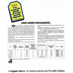 caractéristique lave linge