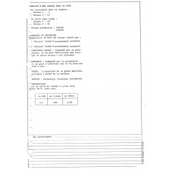 fiche technique bis NG 481