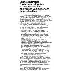 les fours Brandt