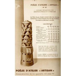 poêles Artisan 85 1937