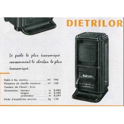 Poêle Dietrilor  N° 790