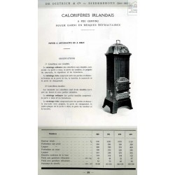 calorifère irlandais 490 DD
