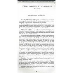 observation poêle parisien